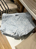 Znbbw Thick Ribbed Cotton Shorts Women Casual Contrast Patchwork High Waist Sweatshorts Summer Y2k Streetwear Slim Short Pants