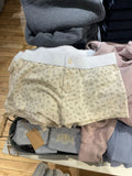 Znbbw Thick Ribbed Cotton Shorts Women Casual Contrast Patchwork High Waist Sweatshorts Summer Y2k Streetwear Slim Short Pants