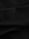 Znbbw TRAF Ruched Dress Woman Black Long Dresses For Women 2023 Sexy Backless Midi Dress Chic Female Evening Party Dresses