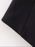 Znbbw TRAF 2023 Women Strapless Camis Women Tops Chic Asymmetric Hem Corset Tanks Woman Sexy Club Black Top