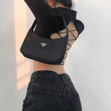 Znbbw Women Sexy Harajuku Open Back T-shirt Long Sleeve Tops Cropped Summer Top Black Clothes Vintage Hollow Tshirt Tee Streetwear