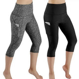 Znbbw Shorts Cropped Pants Women Fitness Nudity High Waist Hip Lift Running Yoga Side Pockets Tights Quick Dry Gym Sportswear