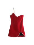 Znbbw ZBZA Women 2023 Sexy Dress Women Sleeveless Split Slim Bodycon Casual Elegant Party Dress Solid Soft Female Dress 202311