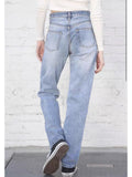 Znbbw Sexy Low Rise Jeans Women American Fashion Streetwear Skinny Flare Pants Female Casual Summer Straight Denim Trousers