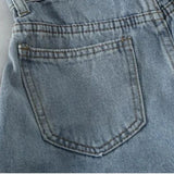 Znbbw New Summer Korean Retro High-waist Loose Jeans Shorts Women Versatile Edge Casual Hot Pants Women Clothing Jeans PTKPCC