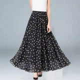 Znbbw Floral Maxi Summer Skirt Women Long High Waist Holiday Dance Skirt Elegant Beach Boho Hot Sale Lady Vintage Girl Fairy