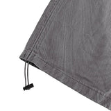 Znbbw Women Cargo Skirt Summer Clothes 2023 Retro Drawstring Half Dress Long Side Pockets Solid Color Skirt y2k Streetwear