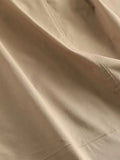 Znbbw 2023 Summer Autumn Skirt Women Loose Pockets Midi Khaki Skirt Women With Button