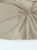 Znbbw TRAF - Chic Tube Tops For Women 2023 Newest Leisure Female Waist Hollow Out Design Sexy Strapless Tank Top