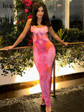 Znbbw Women Fashion Party Club Bodycon Streetwear Summer Straps Midi Dress 2023 Fall Clothing Wholesale Items For Business