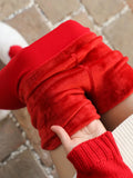 Znbbw Plush Women Leggings Winter New 2024 Thicken Solid All-match Pantyhose New Year Thermal High Quality Velvet Elastic Pants