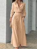 Znbbw Shirt Long Pants Suits 2 Piece Set Women Long Sleeve Shirt Wide Leg Pants Casual White Spring Summer Outfits 2024 New