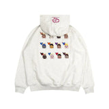 Znbbw Hoodies Women Y2K Oversized Cartoon Embroidery Sweatshirt Harajuku Korean Long Sleeve Casual All Match Pullovers Tops