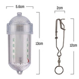 Znbbw Night Fishing Light Underwater Flasher Fish Gathering Attracting Lure Fishing Light