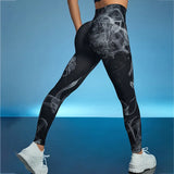 Znbbw Dye Seamless Leggings Women for Gym Yoga Pants Push Up Workout Sports Leggings High Waist Tights Ladies Fitness Clothing
