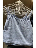Znbbw Women Sweet Striped Slim Crop Top Women Casual Vintage Soft Cotton Sleeveless Cute Camis Tops Female Y2k Streetwear Summer Vests