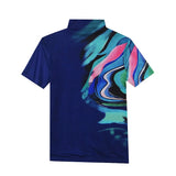 Znbbw Summer Women Half Turtleneck Short Sleeve T Shirts Lady Elastic Tops Tees Female Basic Fashion Printing Mesh T-Shirt