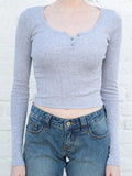 Znbbw Solid Hollow Out Slim T-shirts Women Autumn Y2k Streetwear O Neck Cotton Crop Top Vintage Chic Long Sleeve T Shirt 2024
