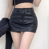Znbbw Women's Retro Short Skirt High Waisted Slim Fit Sexy Buttocks Wrapped Half Length Pants Skirt