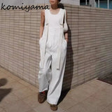 Znbbw Casual Comfortable Ropa Mujer Japanese Wide Leg Pants Breathable Straight Women Pantalones 2024 Spring Womens Clothes