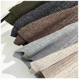 Znbbw And Winter Clothing Thick Wool Vest Female Knitted Vest Loose Large Size Round Neck In The Long Section Of The Wild Vest