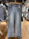 Znbbw Sexy Low Rise Jeans Women American Fashion Streetwear Skinny Flare Pants Female Casual Summer Straight Denim Trousers