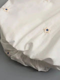 Znbbw ZBZA 2023 Sweet Fashion Floral Embroidery Cropped Blouses Vintage Puff Sleeve Hollow Out Female Shirts Chic Tops 202303