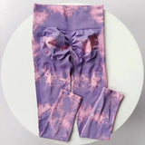 Znbbw Dye Yoga Pants Sport Leggings Women Seamless High Waist Push Up Woman Tights Fitness Workout Leggins Gym Clothing 2023 New