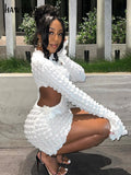 Znbbw Women Fashion Long Sleeve Party Club Bodycon Pink Mini Dress Streetwear 2023 Summer Clothes Wholesale Items For Business