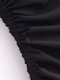 Znbbw TRAF Summer Slim Blouse Women Stand Collar Sleeveless Tank Top Elegant Bodycon Simple Tops Female Clothing 2023