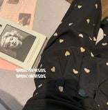 znbbw Pants Women Heart Print Retro Lovely Autumn Loose Fashion Feminine Basic High Waist Street Style Harajuku Mopping Trouser