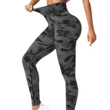Znbbw Seamless Camouflage Yoga Pants Gym Leggings Push Up Workout Scrunch Pant Sport Women Fitness Sports Tights Woman Sportswear