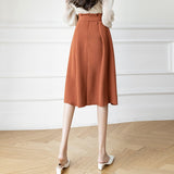 Znbbw Women A-Line Skirts Elegant Ruffles Waist Bow Sashes Casual Pleated Skirt Office Lady Vintage Midi Skirts Jupe Faldas Mujer 2023