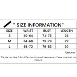 Znbbw Women Tank Tops Summer Gothic Punk Style Casual Star Print Bandage Crop Tops for Streetwear Club Wear