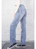 Znbbw Sexy Low Rise Jeans Women American Fashion Streetwear Skinny Flare Pants Female Casual Summer Straight Denim Trousers