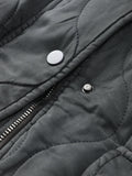 Znbbw Elegant Solid Bomber Jacket Coat Women's Long Sleeved Loose Casual Outwear 2023 Club Party Grey Street Wear Female 0410