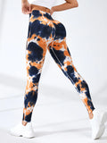 Znbbw Dye Seamless Leggings Women for Gym Yoga Pants Push Up Workout Sports Leggings High Waist Tights Ladies Fitness Clothing
