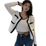Znbbw Sweaters for Women Crewneck Women's Top Loose Outerwear Knitted T-shirt