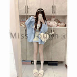 Znbbw Kawaii Knitted Three Piece Set Women Bow Warm Sweater Mini Skirt Suit Female Casual Korean Fashion Y2k Sweet Set 2024