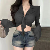 Znbbw Streetwear Mesh T Shirt Women Fashion Slightly See Through Sexy Crop Tops American Style Beach Female Slim Bandage Tees