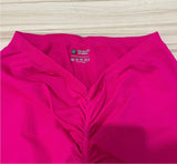 Znbbw Peach Hip Lift Seamless Knit Leggings Women's Sexy V-Waist Sports Fitness Leggings Push Up Booty Yoga Pants