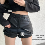 Znbbw Women's Retro Short Skirt High Waisted Slim Fit Sexy Buttocks Wrapped Half Length Pants Skirt