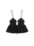 Znbbw TRAF Y2K Sexy Bra Top Women Camis 2023 Summer Sleeveless Backless Flowers Rhinestones A-Line Crop Top Female Tanks