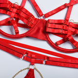 Znbbw Sensual Lingerie Sexy Porn Underwear Women Body 5-Piece Intimate Naked Without Censorship Bra And Panty Exotic Sets