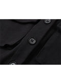 Znbbw Women Blouses Harajuku Punk Streetwear Black Casual Gothic Tie Blouse Vintage Long Sleeve Loose Turn Down Collar Shirt Tops