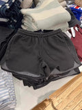 Znbbw Solid Drawstring Sports Shorts Summer Cotton Elastic High Waist Casual Sweatpants Women Y2k Streetwear Split Short Pants