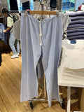 Znbbw Striped Drawstring Sport Pants Women Autumn Cotton Casual High Waist Wide Leg Pants Female Streetwear Loose Trousers Y2k