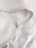 Znbbw TRAF Summer V-neck Satin Spaghetti Strap Dress Women Backless Sexy Sleeveless Bodycon Party Dress Female Dresses