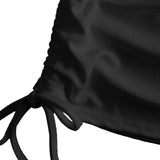 Znbbw Bikini Skirt Swimwears Black Bottoms Swimwear Beach Mini Skirts Womens Cinched Tankinis Girls Board Shorts for Swimming