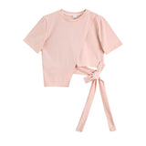 Znbbw Women Skirt 2 piece Set Female Cropped Slim Blouse Bodycon Skirt Suits Streetwear